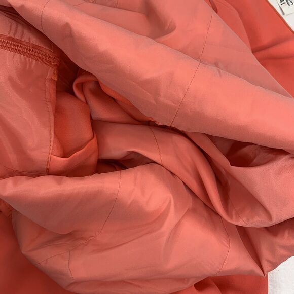 Trina Turk Size 4 Jumpsuit Josephine Coral Ruffle Cold Shoulder Trouser Coral - Picture 9 of 12